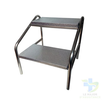ESCABEAU EN INOX 2 MARCHES ANTIDERAPPANTES-19052022-para-pharmacie-marrakech-1652974569