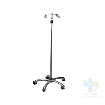 POTENCE A SERUM INOX 5 PIEDS CHROMES-19052022-para-pharmacie-marrakech-1652973415