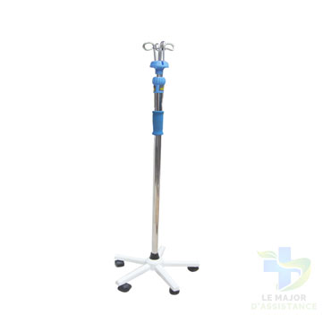 POTENCE A SERUM INOX PIÉTEMENT EN FONTE-19052022-para-pharmacie-marrakech-1652973743