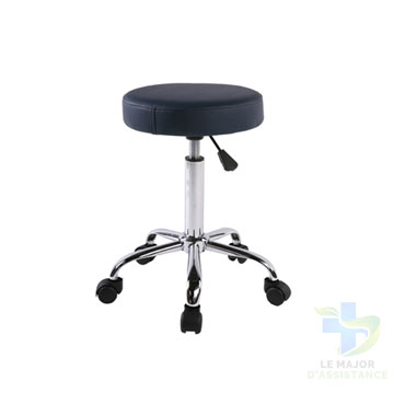 TABOURET ROND ROULANT PIETEMENT CHROME-19052022-para-pharmacie-marrakech-1652955946